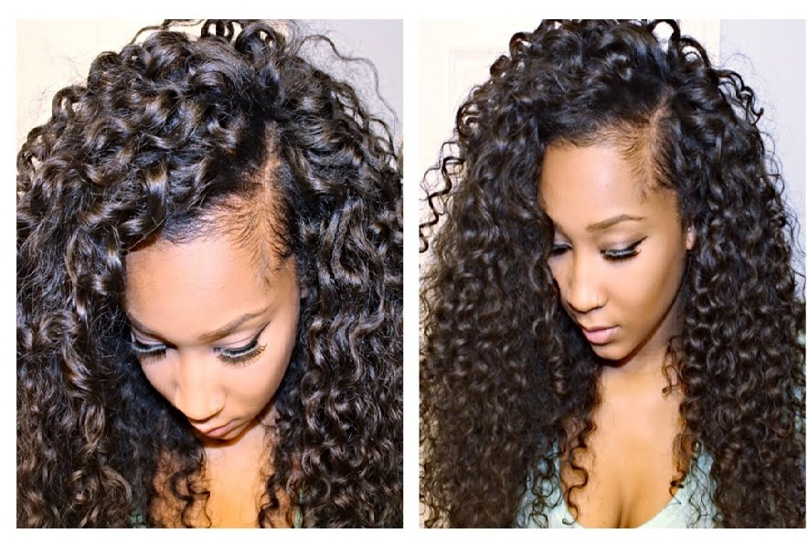 Curly Glue In Weave Hairstyles Benefits Of Quick Weave Method